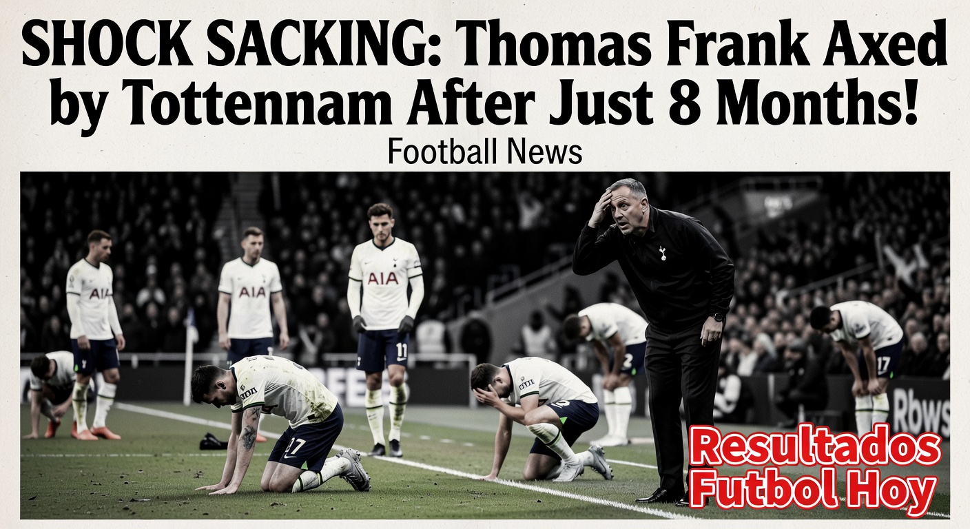 Thomas Frank Sacked as Tottenham Manager