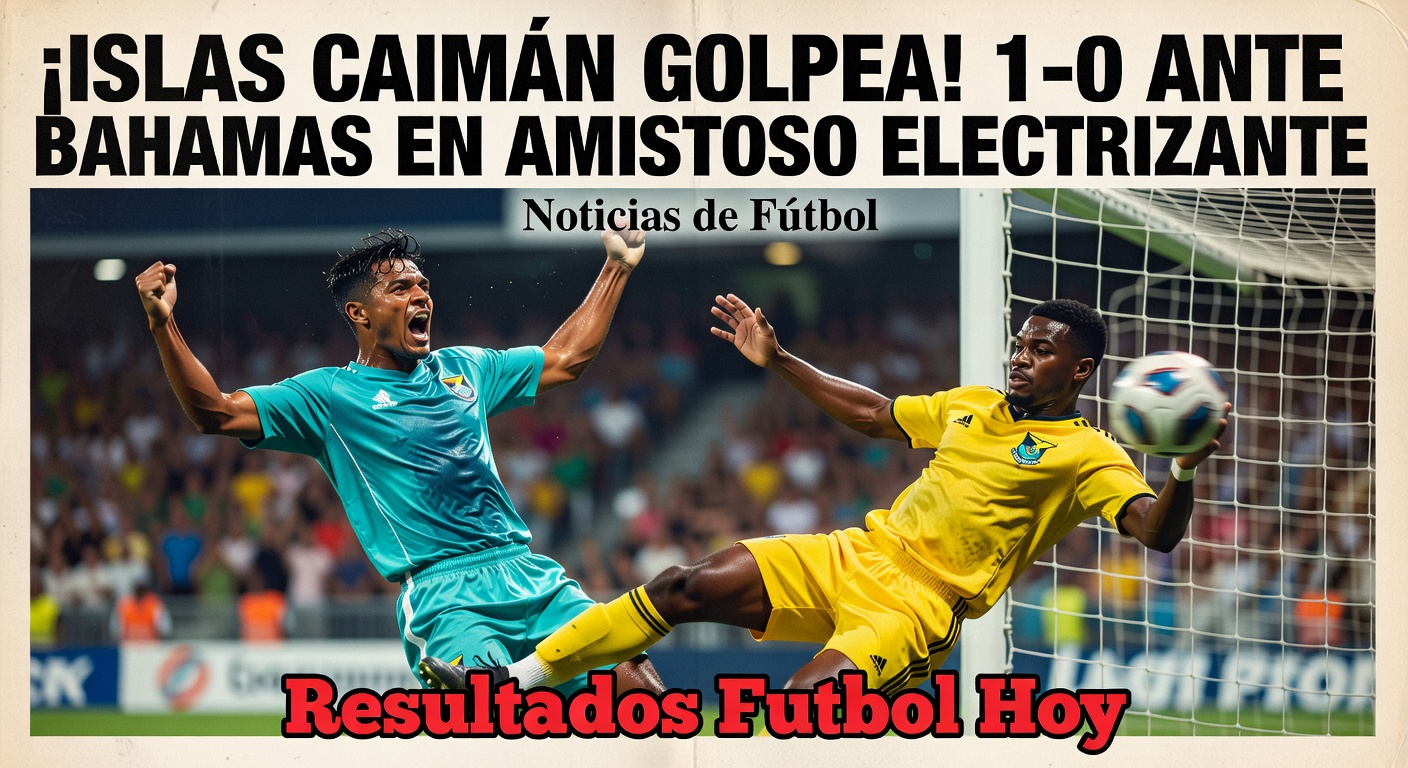 Cayman Islands lead Bahamas 1-0 in friendly (in progress)