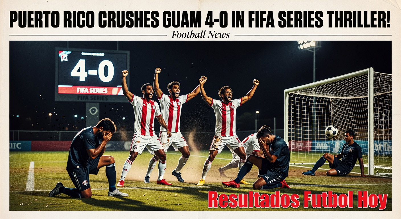 Puerto Rico 4-0 Guam - International Friendly Result