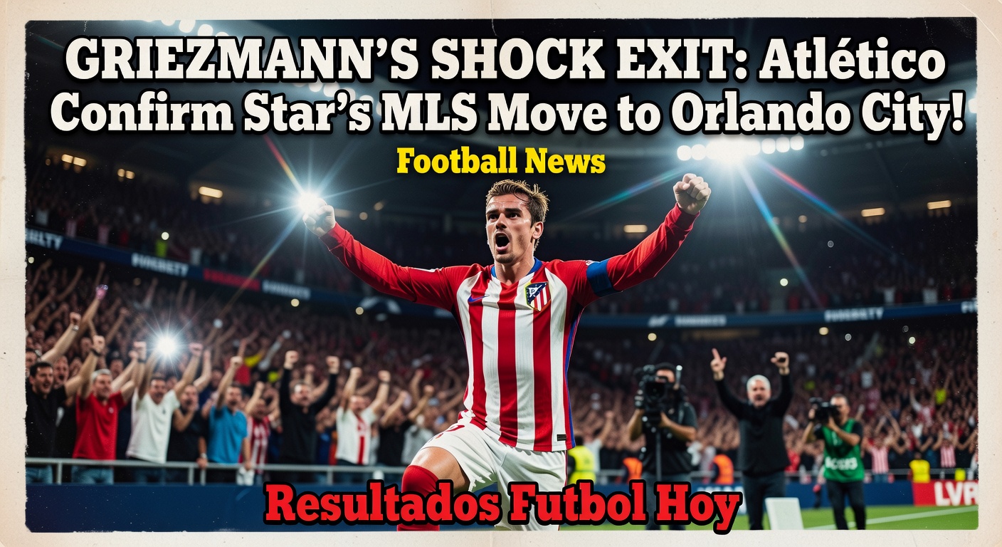 Griezmann to Leave Atletico Madrid for Orlando City MLS