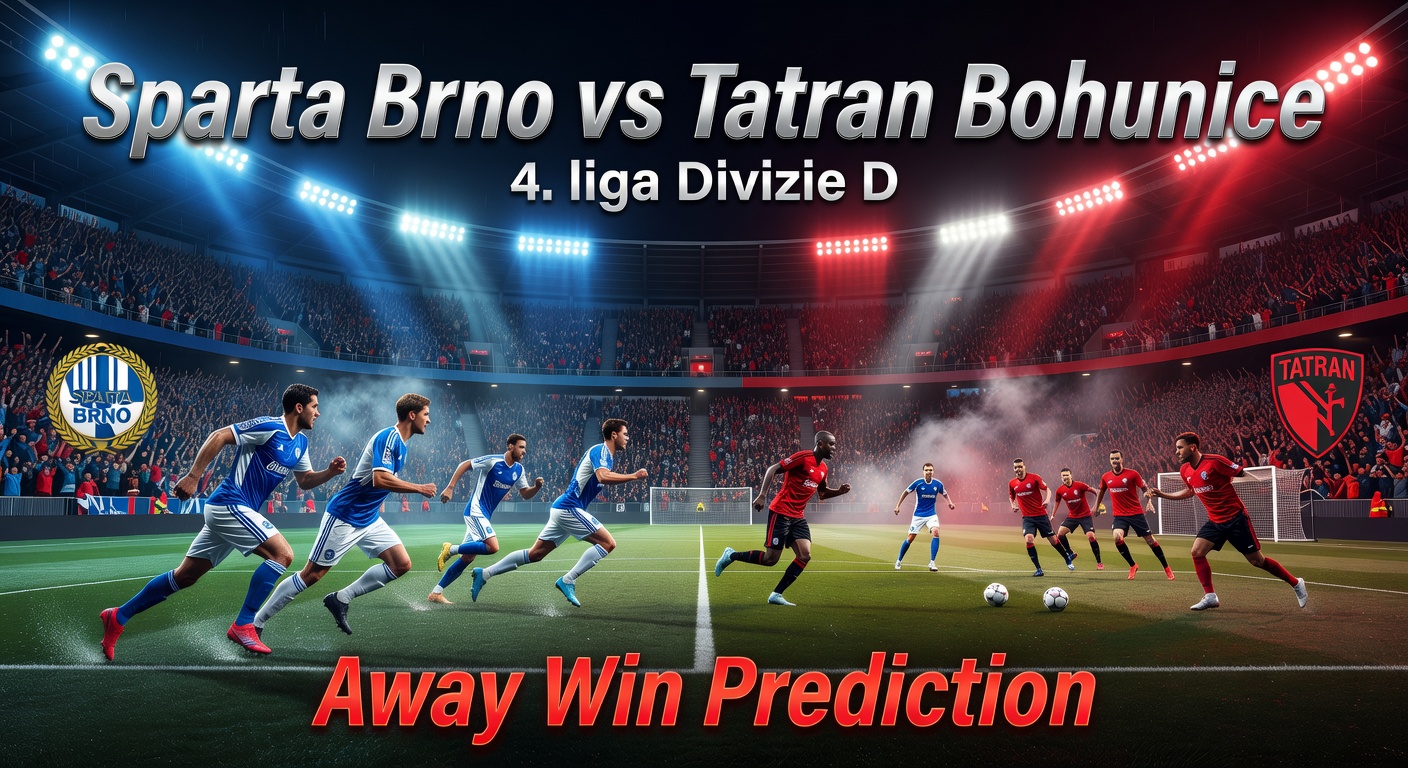 Sparta Brno vs Tatran Bohunice Pronóstico / Prediction