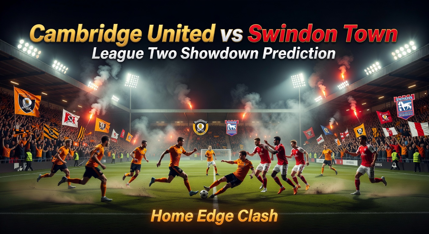 Cambridge United vs Swindon Town Pronóstico / Prediction
