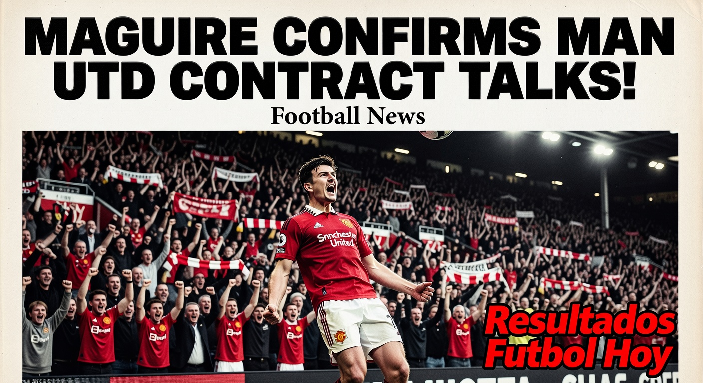 Harry Maguire Update on Man Utd Contract Talks