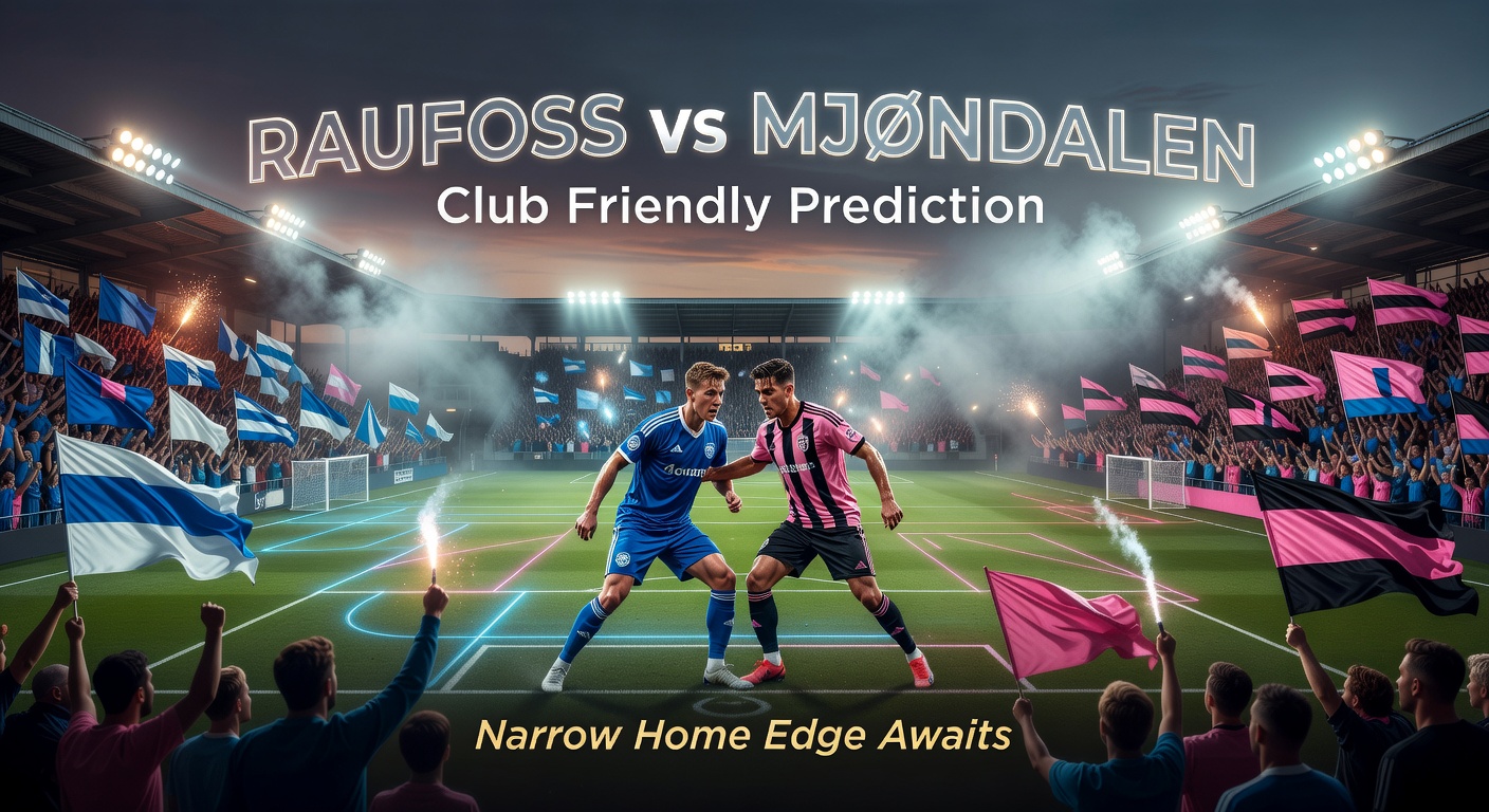 Raufoss vs Mjondalen Pronóstico / Prediction