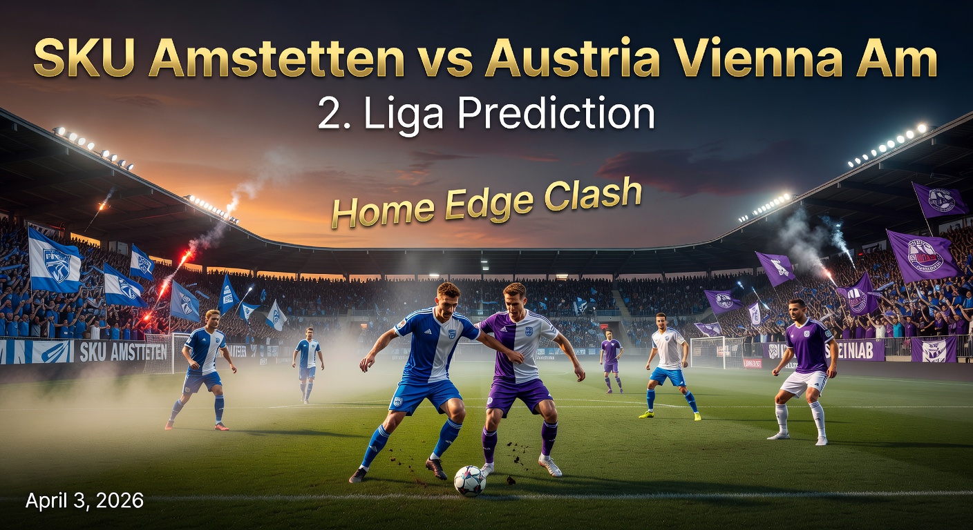 SKU Amstetten vs Austria Vienna (Am) Pronóstico / Prediction