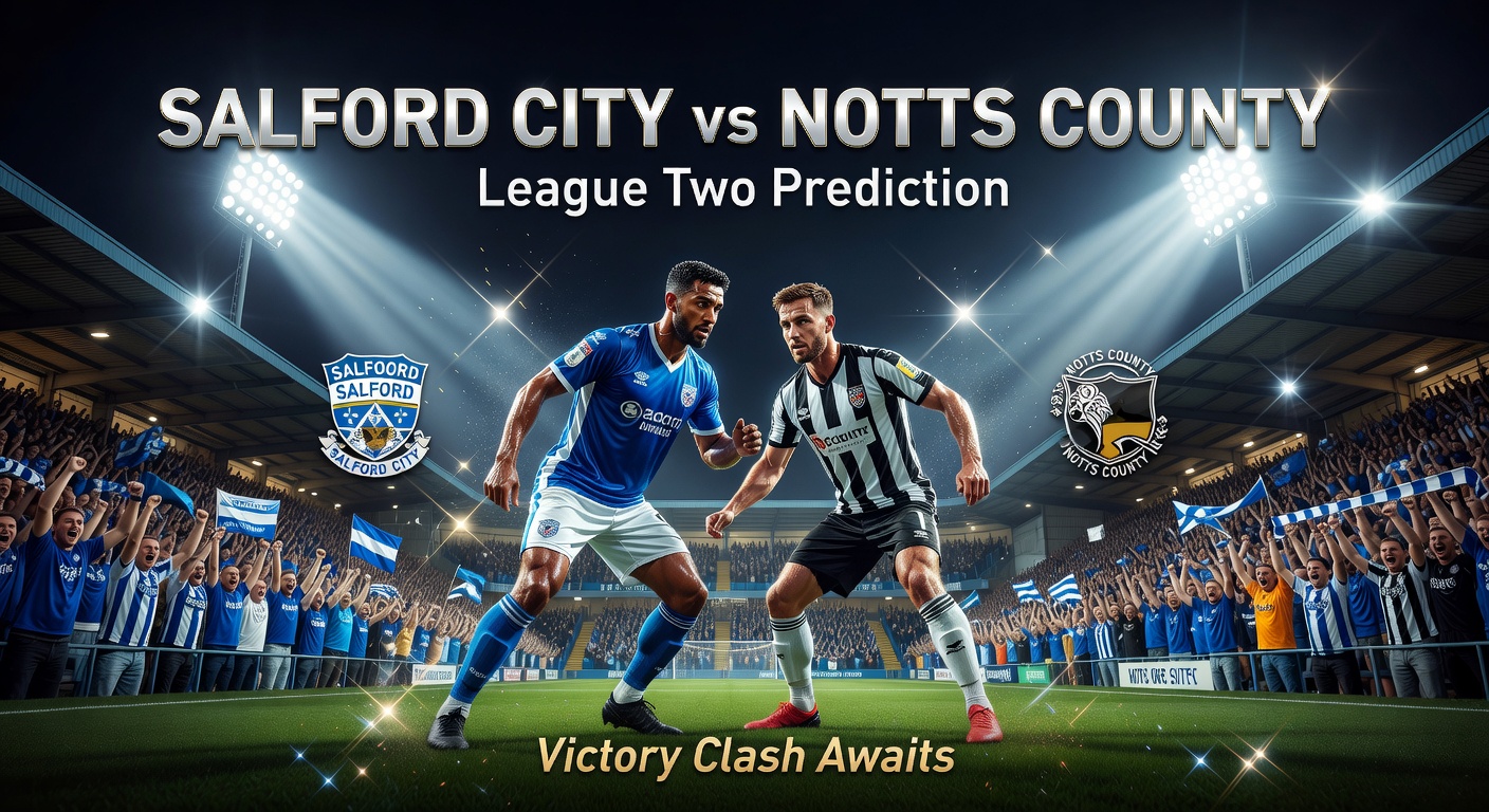 Salford City vs Notts County Pronóstico / Prediction