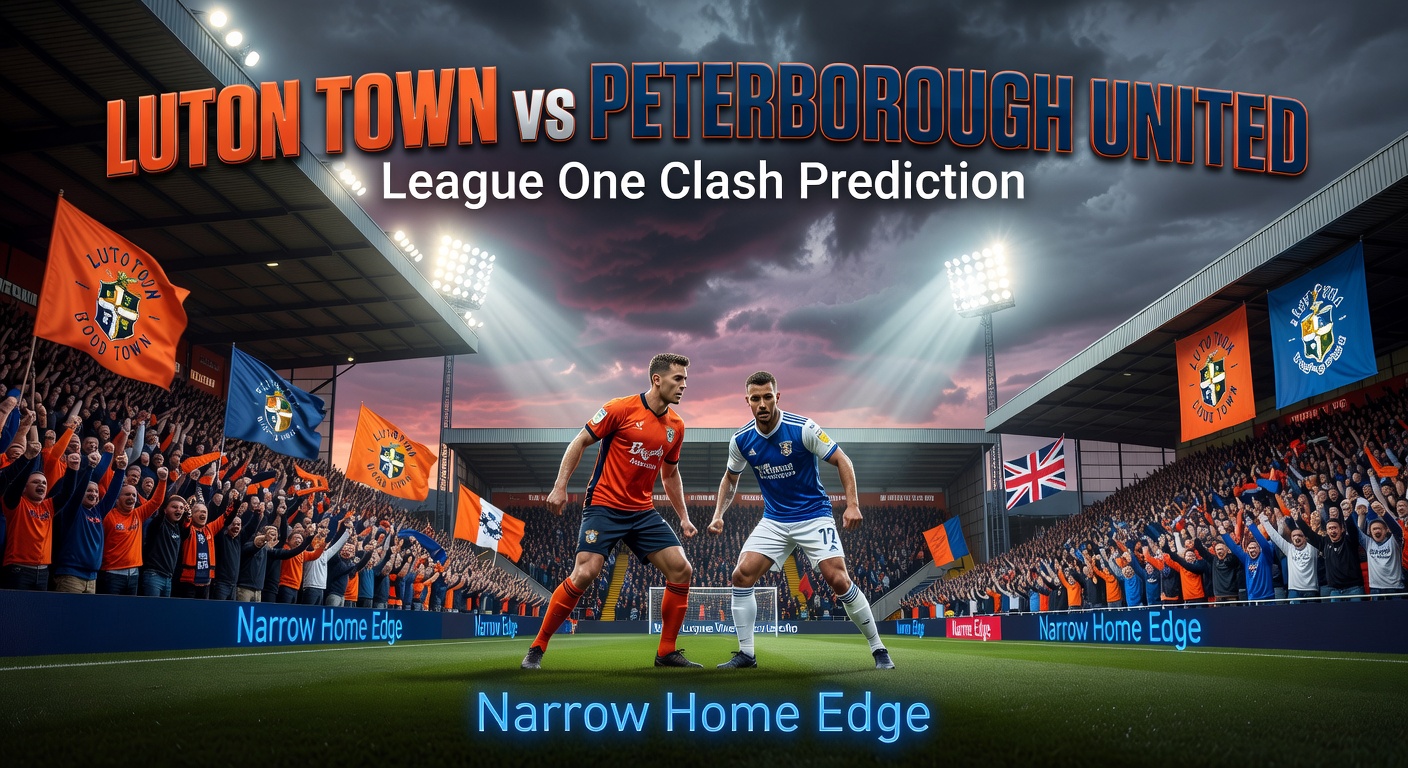 Luton vs Peterborough Pronóstico / Prediction