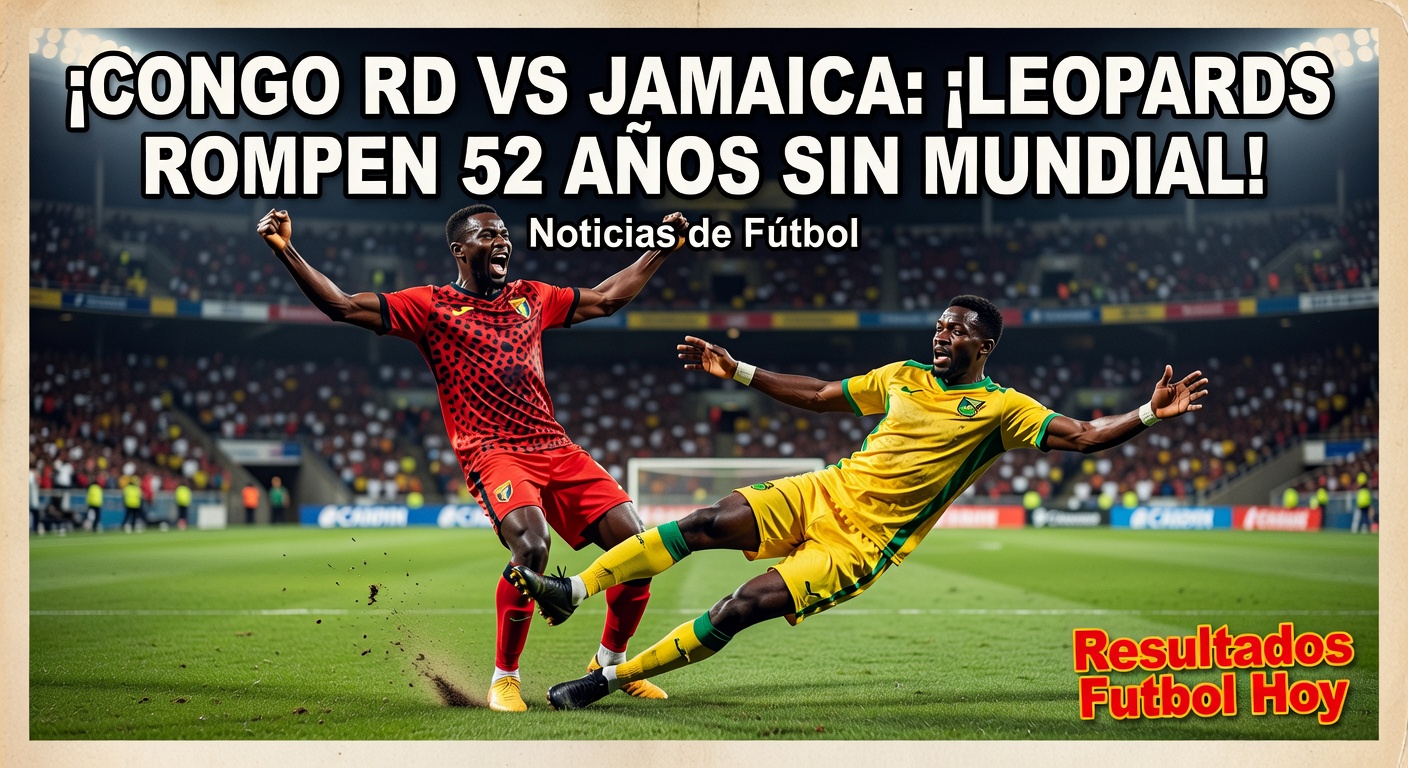 Congo DR vs Jamaica in World Cup Qualifying Finals (BBC Sport)