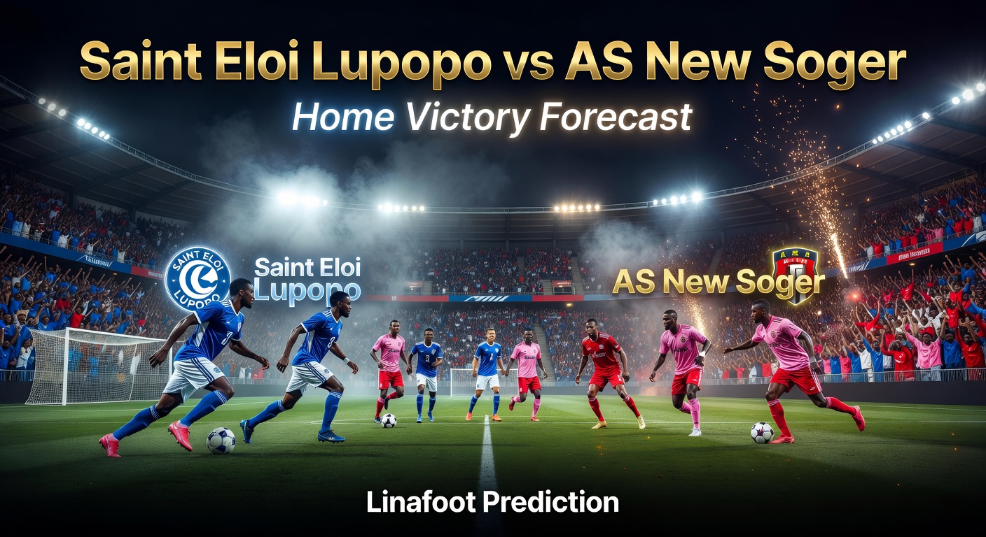Saint Eloi Lupopo vs AS New Soger Pronóstico / Prediction