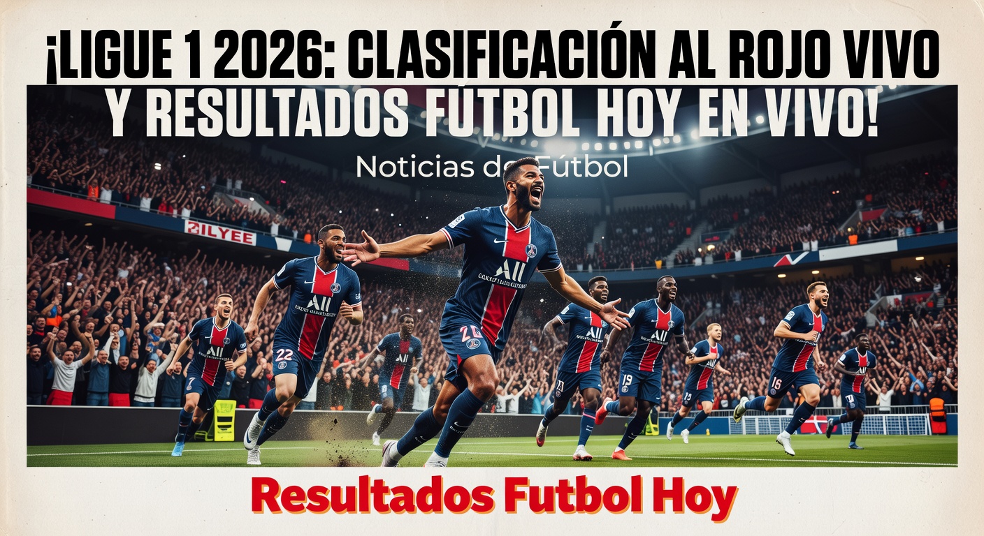 Ligue 1 2026 Live Scores and Standings