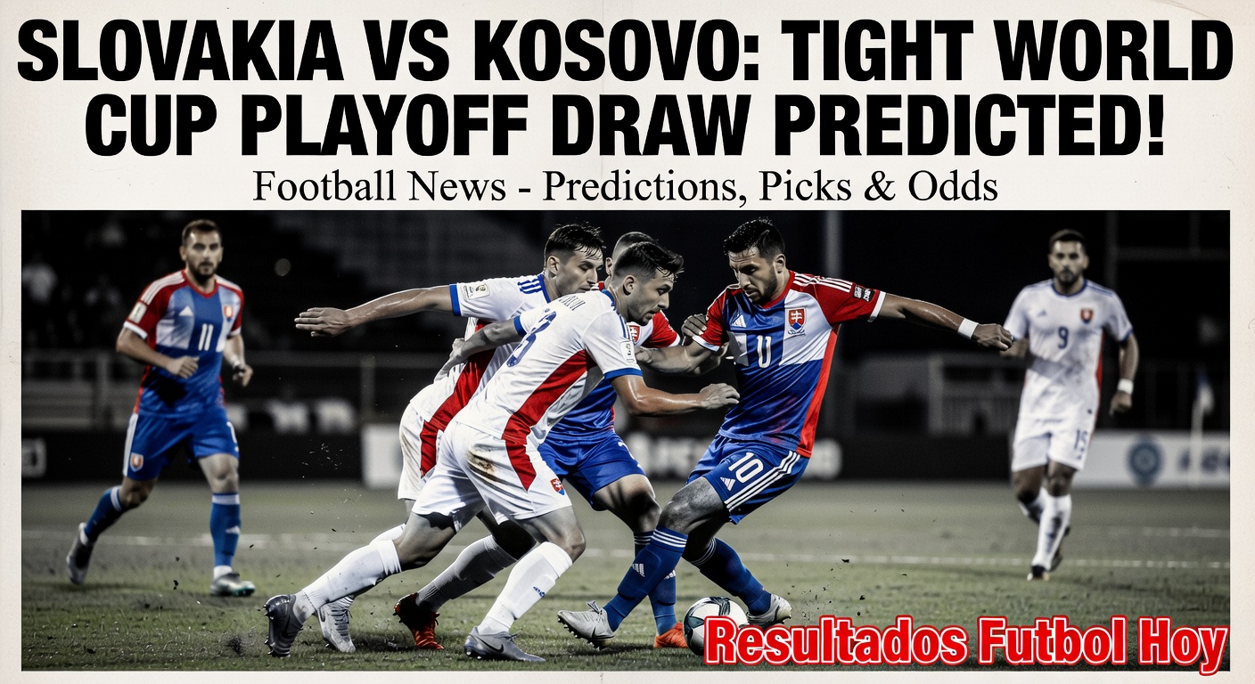 Slovakia vs Kosovo UEFA WCQ Semi-final