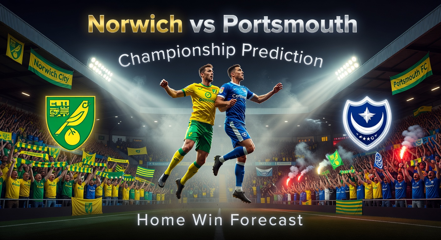 Norwich vs Portsmouth Pronóstico / Prediction