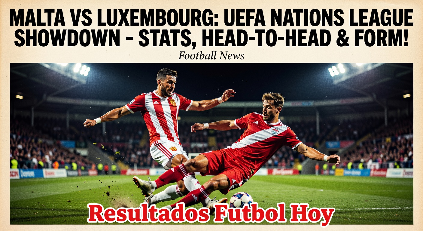 Malta vs Luxembourg Nations League Play-off