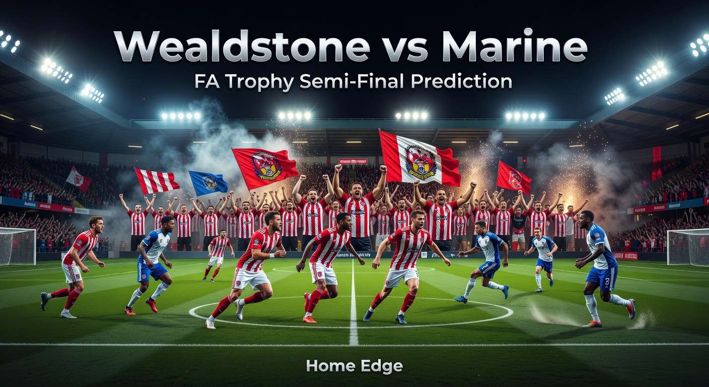 Wealdstone vs Marine Pronóstico / Prediction