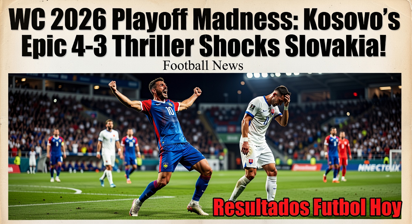 World Cup 2026 Playoffs: Recent Results