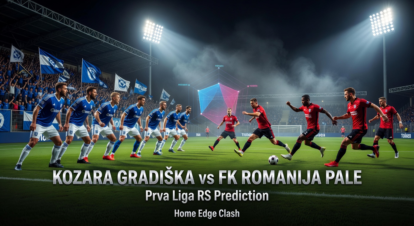 Kozara Gradiška vs FK Romanija Pale Pronóstico / Prediction