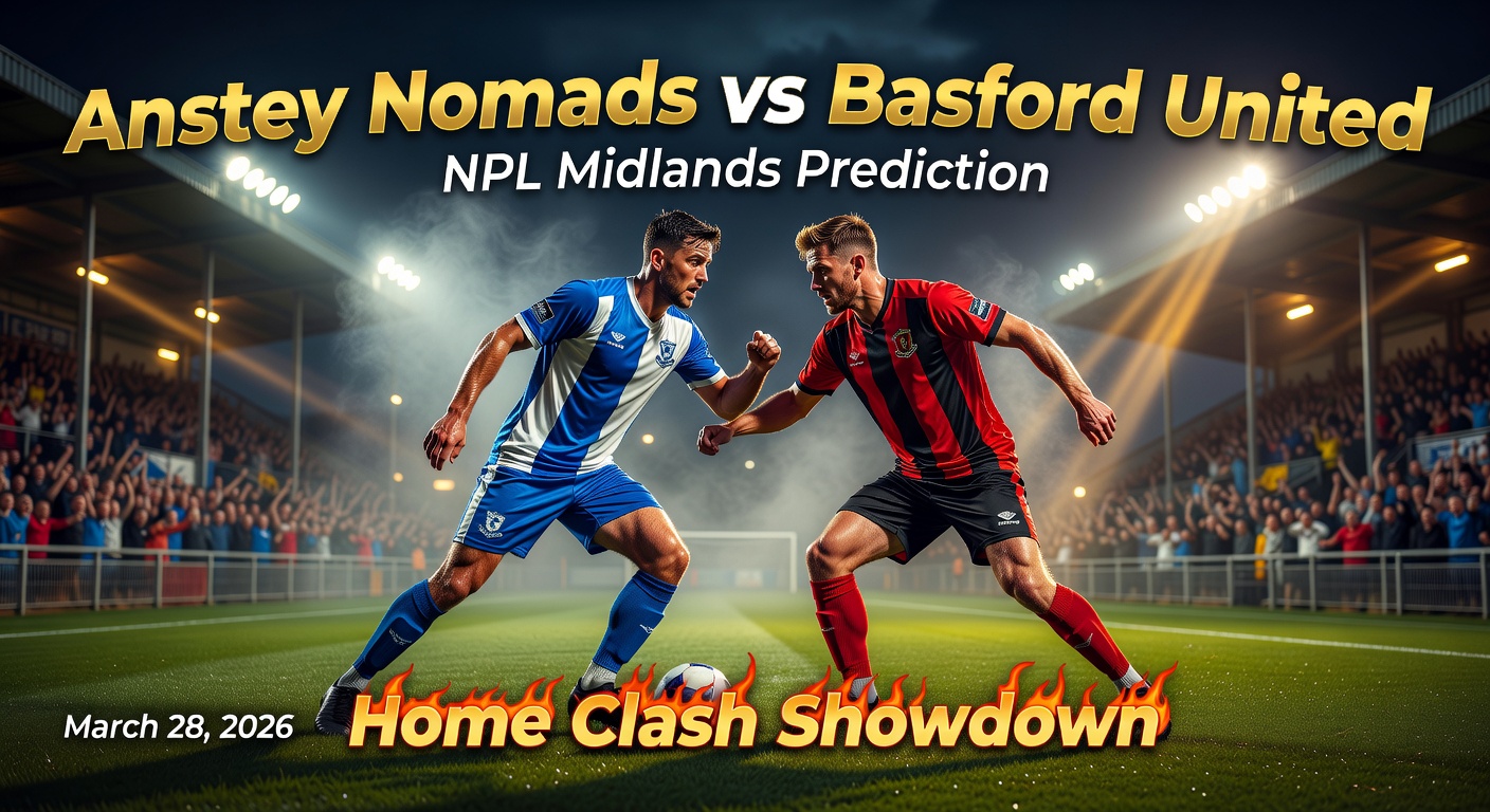 Anstey Nomads vs Basford United Pronóstico / Prediction
