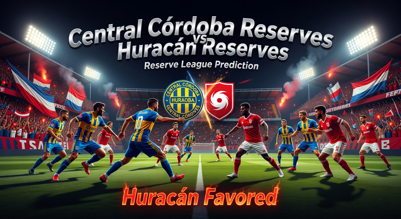 Central Córdoba SdE Res. vs Huracán Res. Pronóstico / Prediction