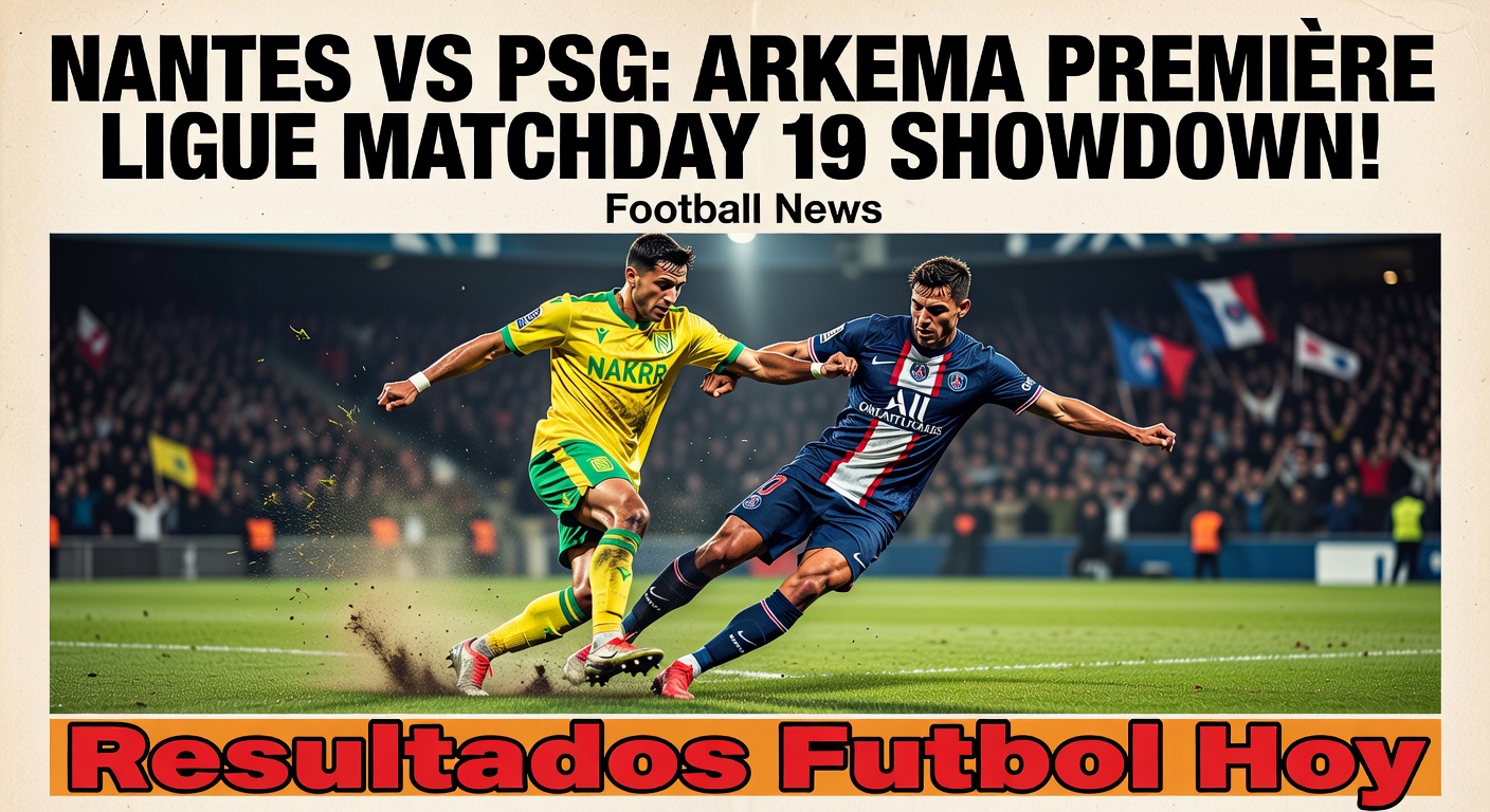 Nantes vs PSG - French Première Ligue Women's Match