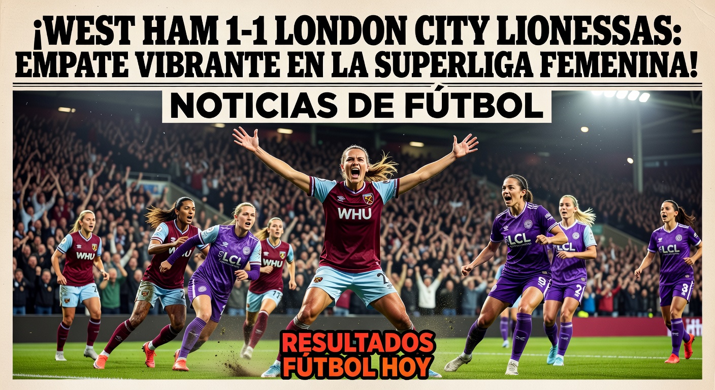 West Ham draw 1-1 with London City Lionesses in WSL