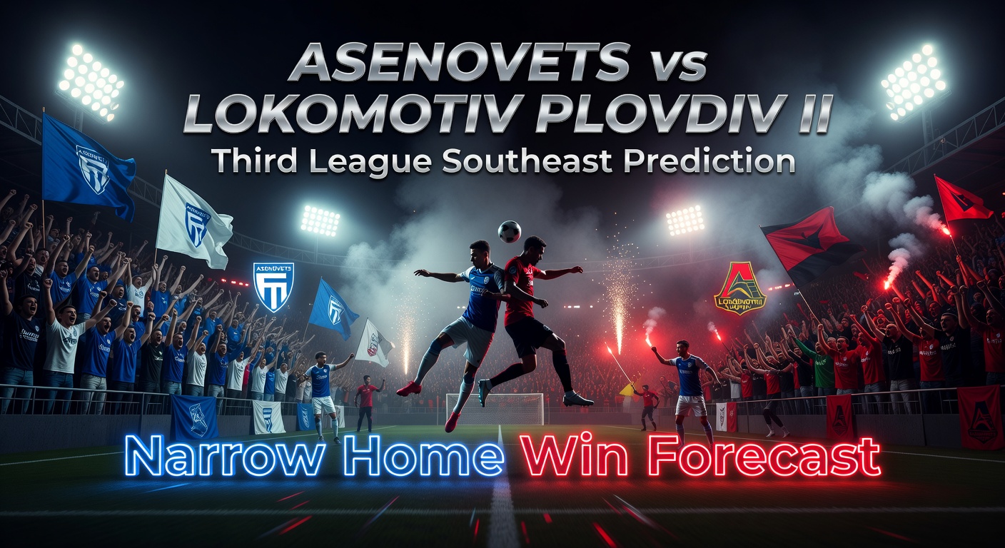 Asenovets vs Lokomotiv Plovdiv II Pronóstico / Prediction