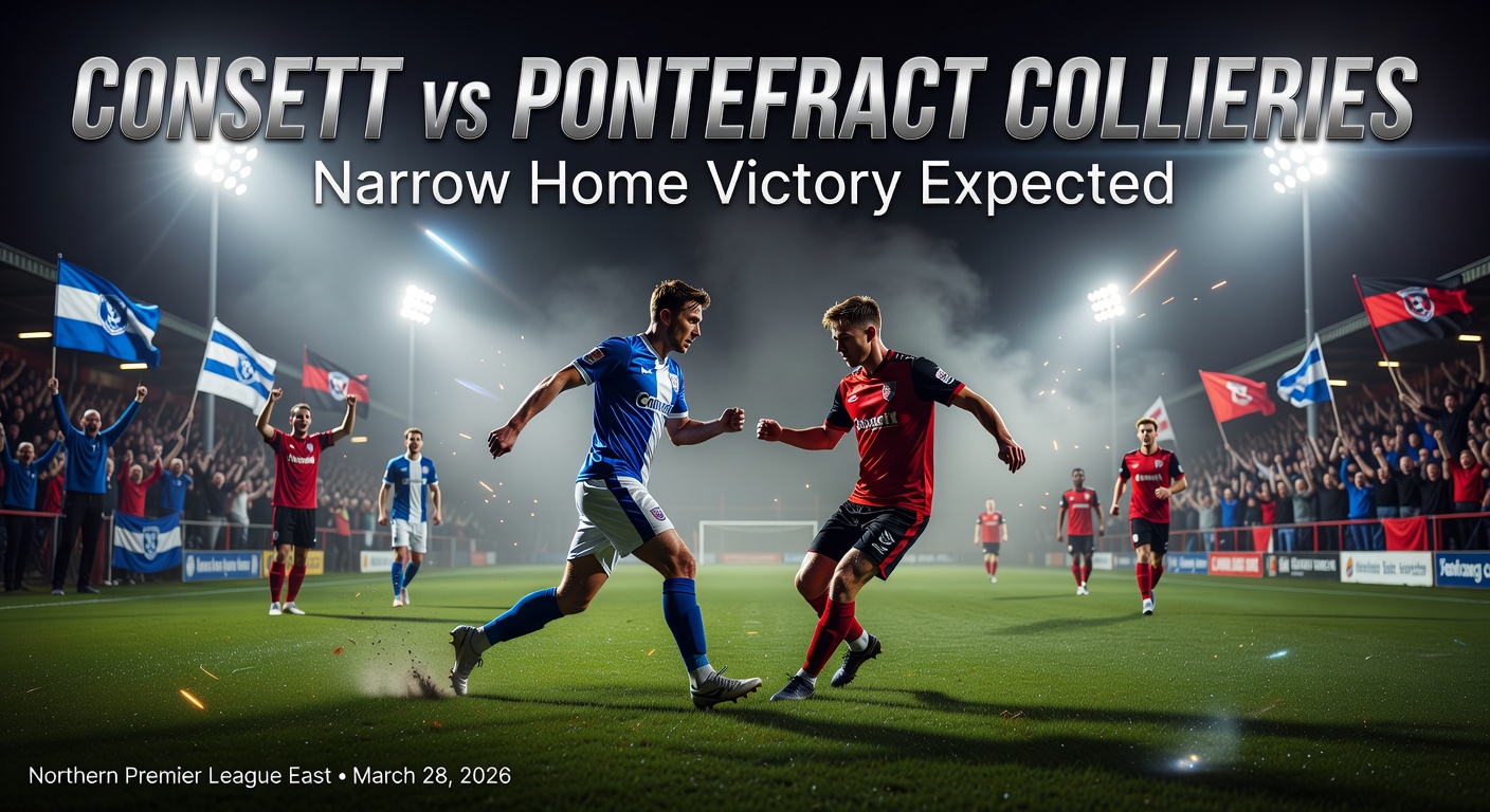 Consett vs Pontefract Collieries Pronóstico / Prediction