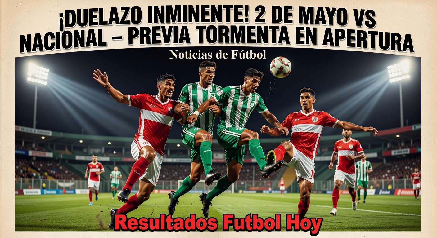 2 de Mayo vs Nacional in Paraguayan Primera División