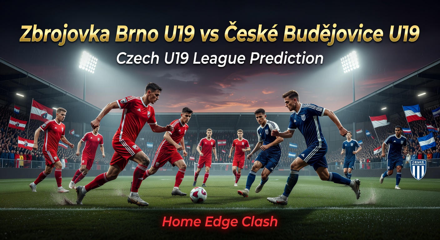 Zbrojovka Brno U19 vs České Budějovice U19 Pronóstico / Prediction