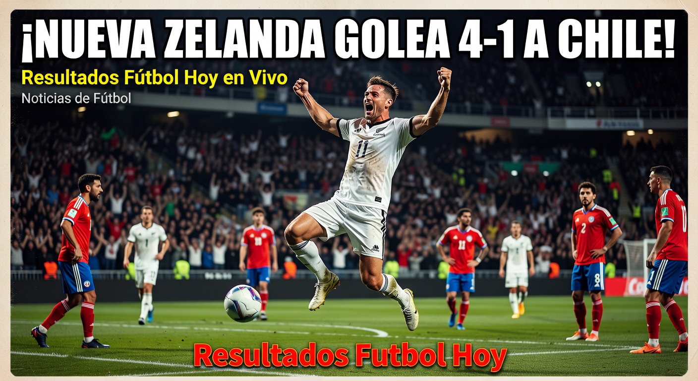 New Zealand 4-1 Chile in friendly
