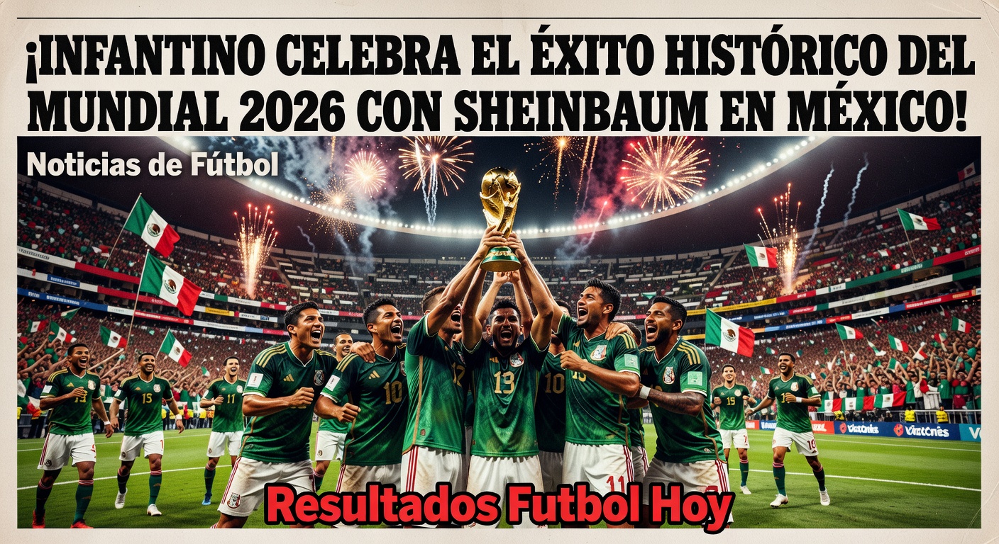 FIFA President Infantino Touts World Cup Success During Mexico Visit