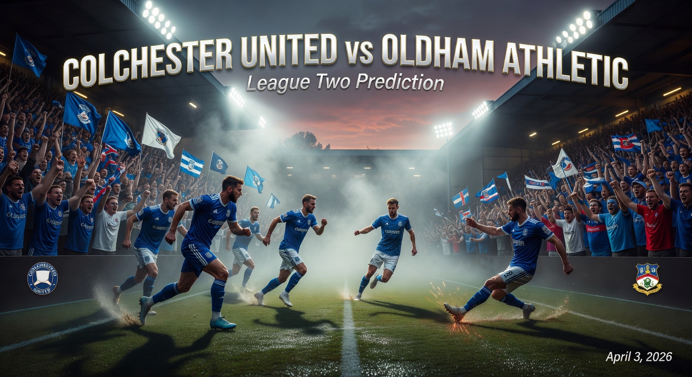 Colchester vs Oldham Pronóstico / Prediction