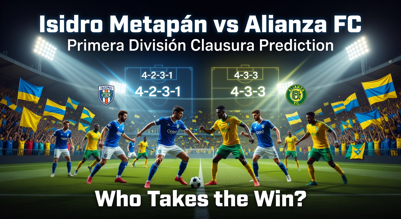 Isidro Metapán vs Alianza Pronóstico / Prediction