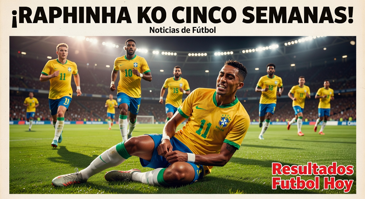 Barcelona's Raphinha Out for Five Weeks with Injury