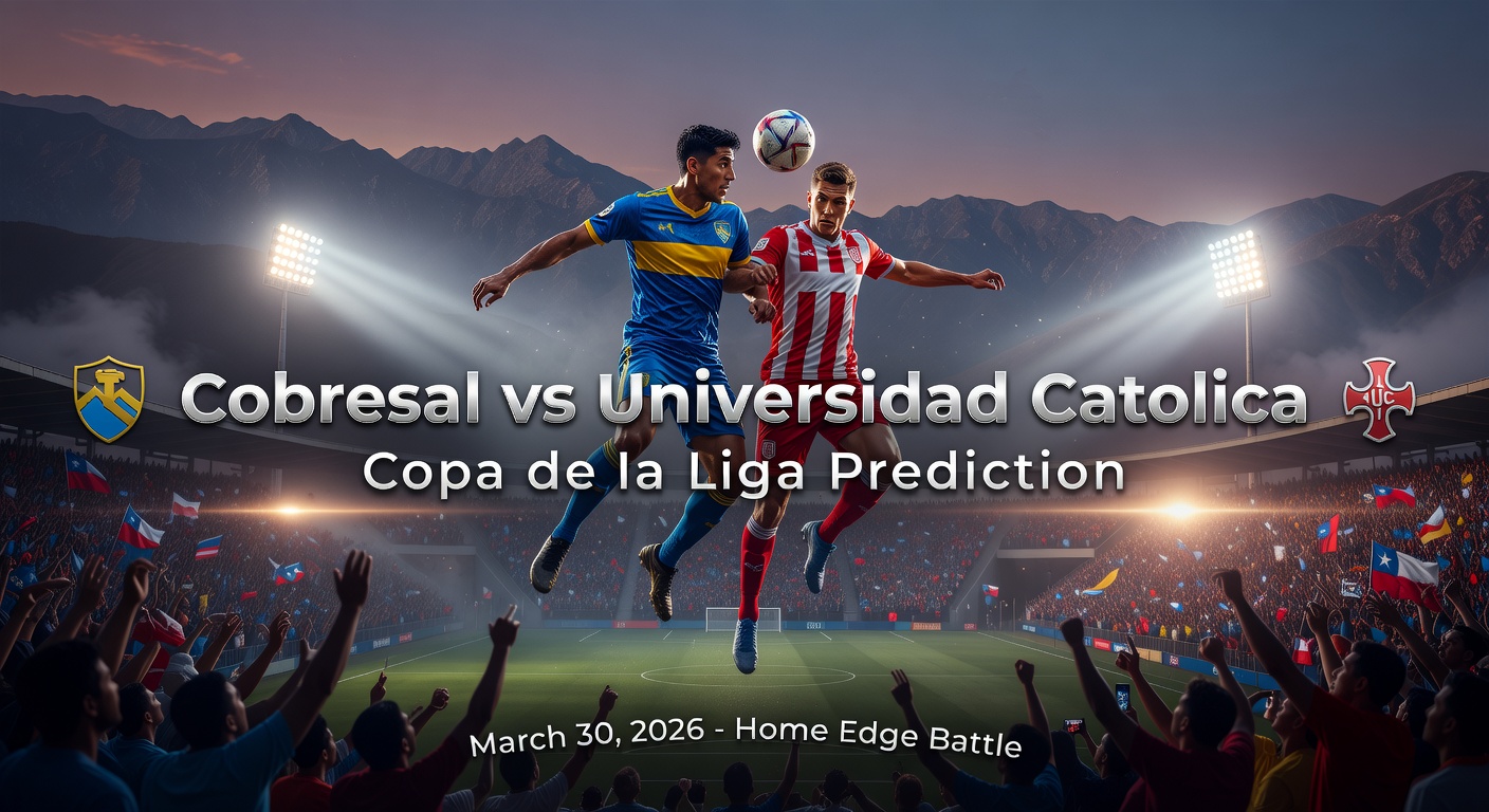 Cobresal vs U. Catolica Pronóstico / Prediction