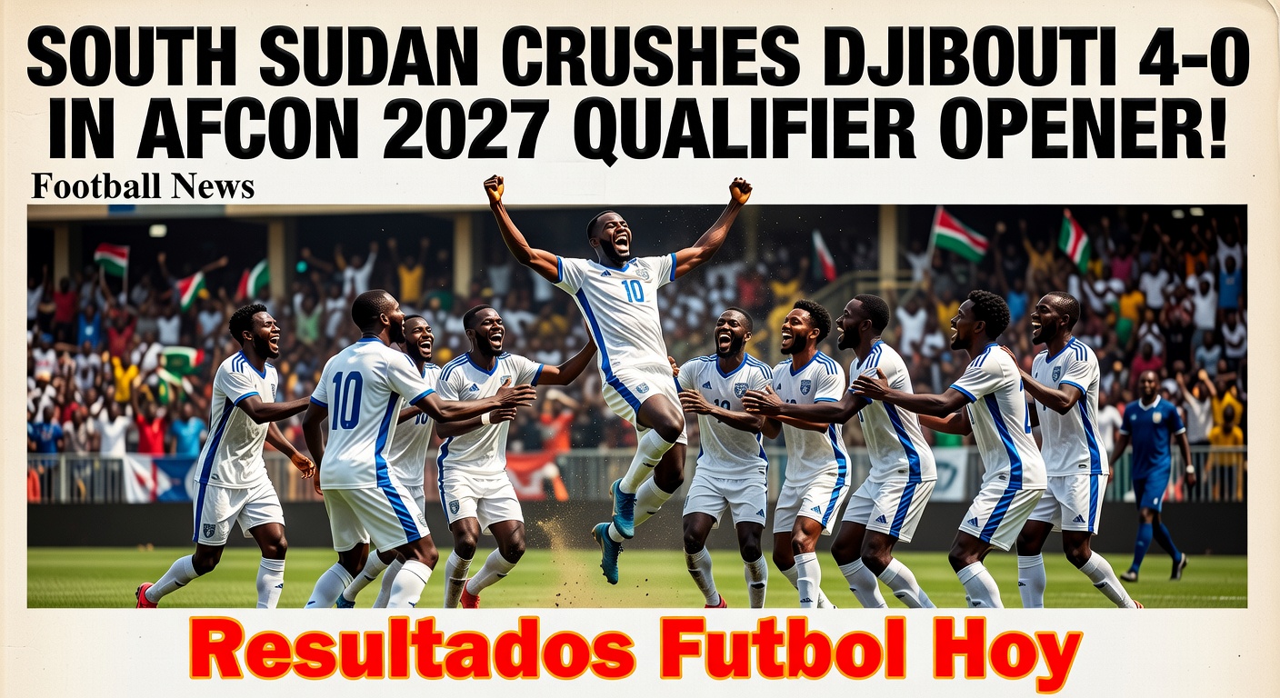 South Sudan vs Djibouti - CAF Qualifier Preliminary (BBC Sport)