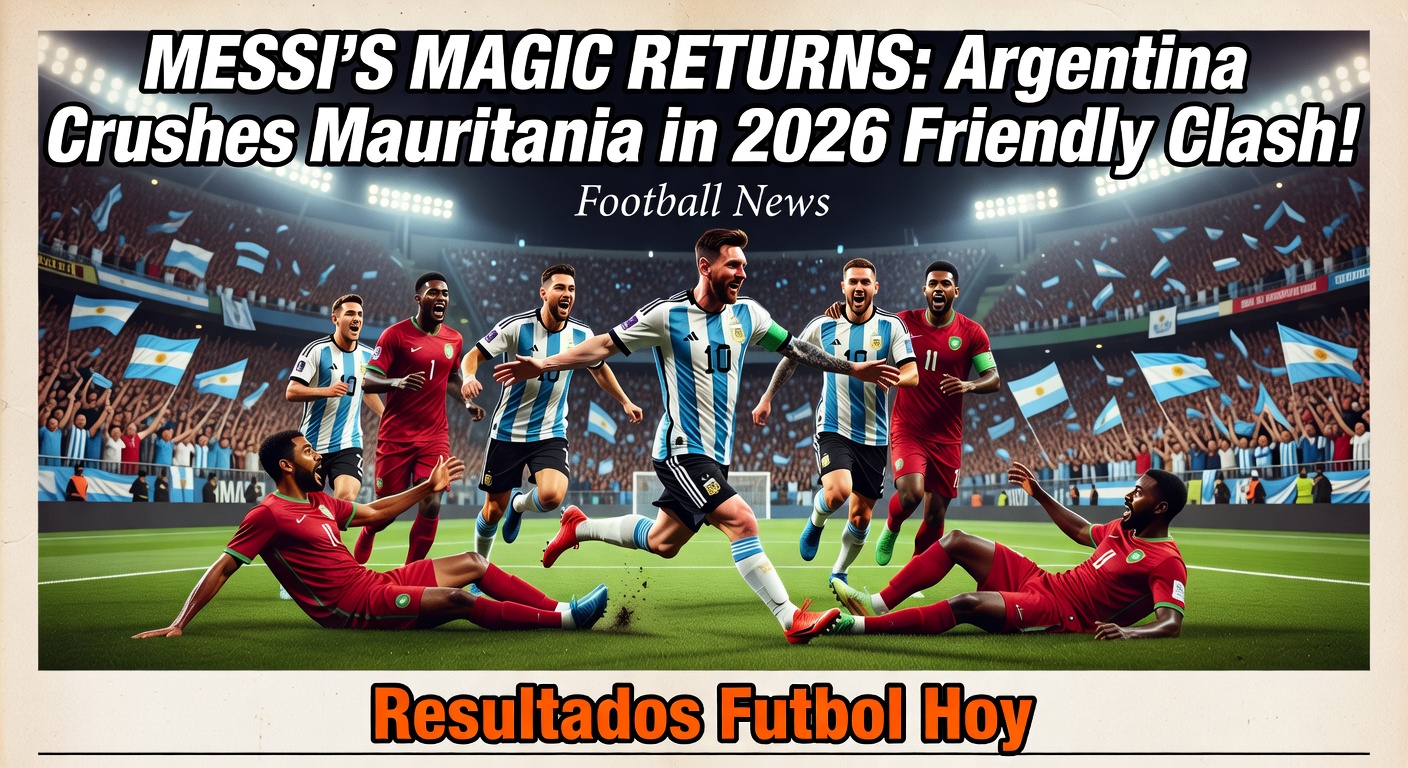 Argentina vs Mauritania International Friendly Preview