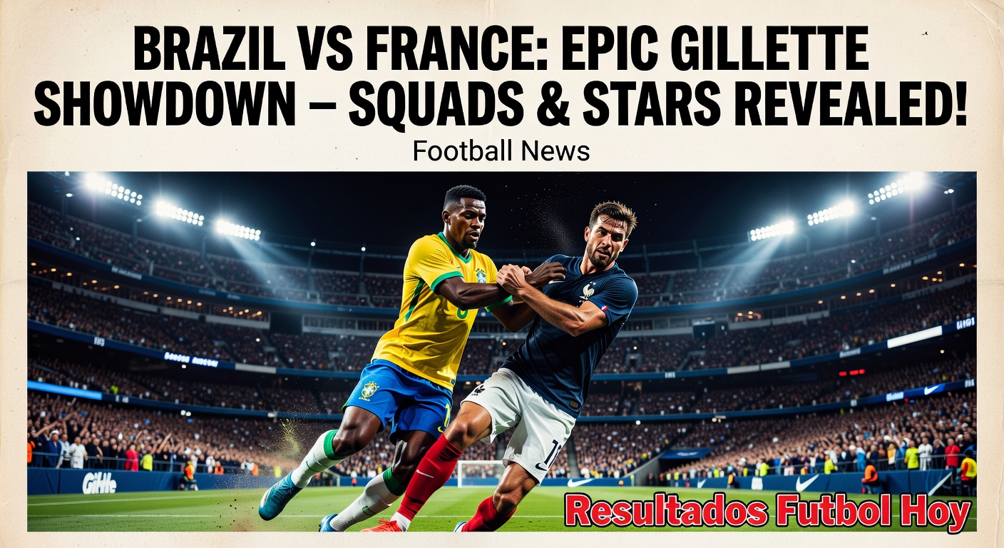 Brazil vs France international friendly scheduled