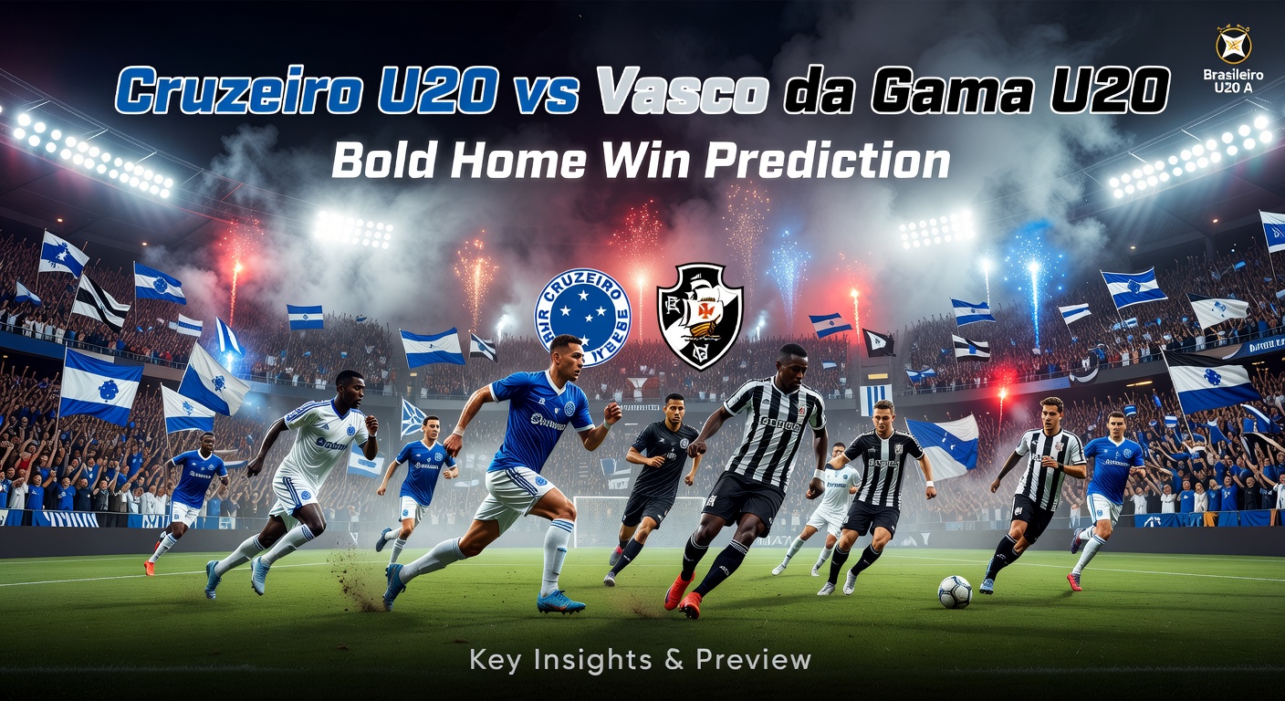 Cruzeiro U20 vs Vasco da Gama U20 Pronóstico / Prediction