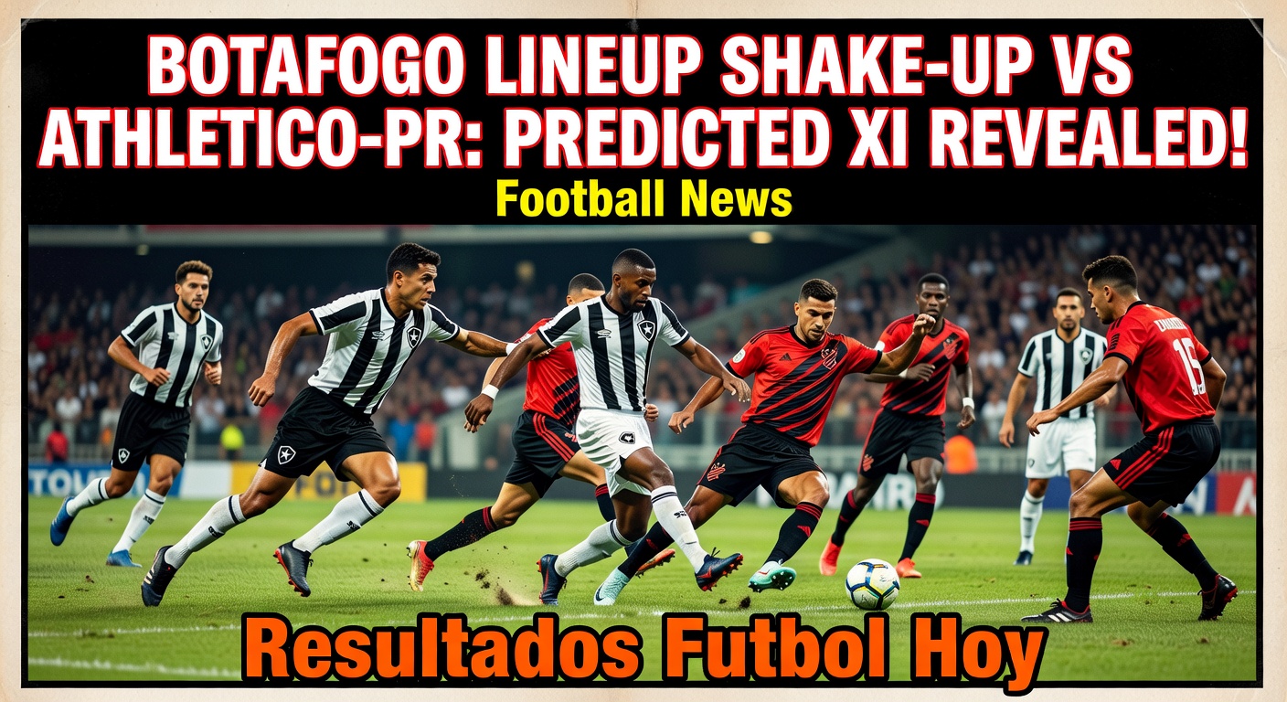 Athletico Paranaense vs Botafogo in Brazilian Serie A