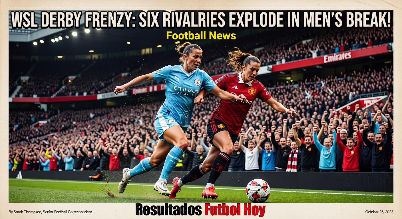 Man Utd Women vs Man City Women WSL (Guardian)