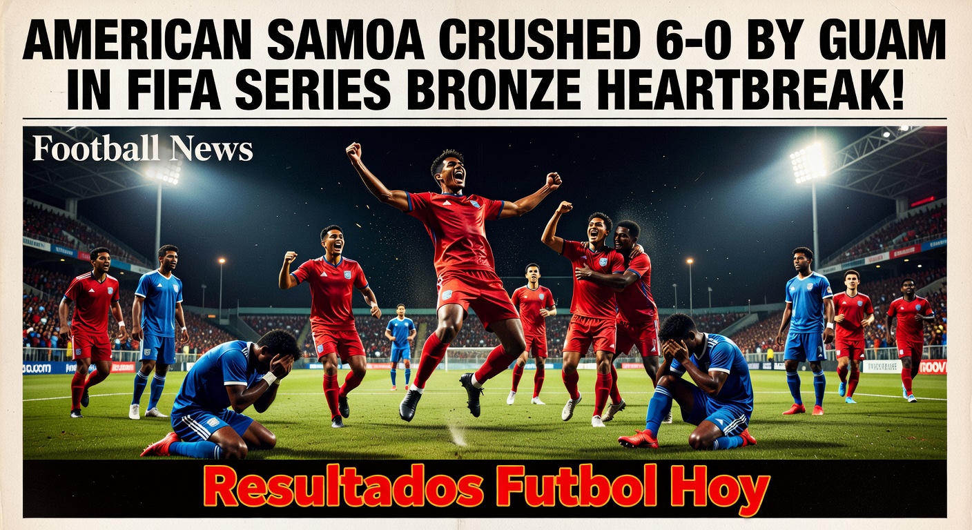 American Samoa Thrashed 0-6 by Guam in FIFA Series Play-Off