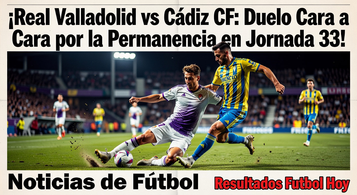 Real Valladolid vs Cádiz - LaLiga 2