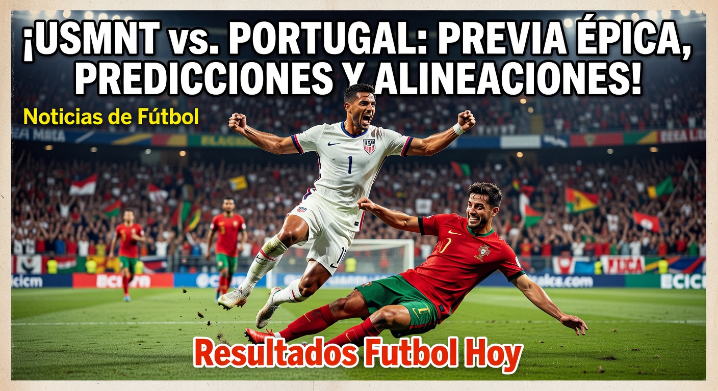 USA vs Portugal headlines international friendlies