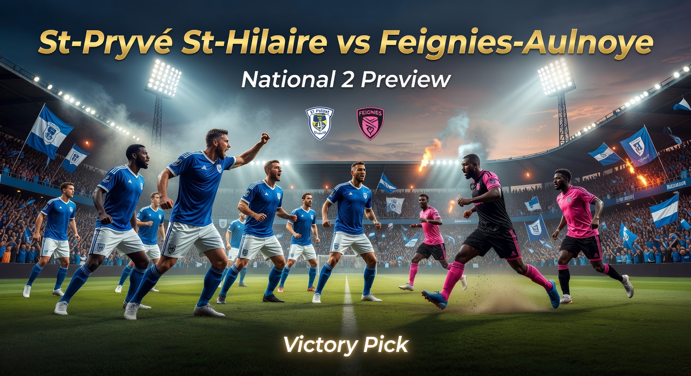 St-Pryvé St-Hilaire vs Feignies-Aulnoye Pronóstico / Prediction