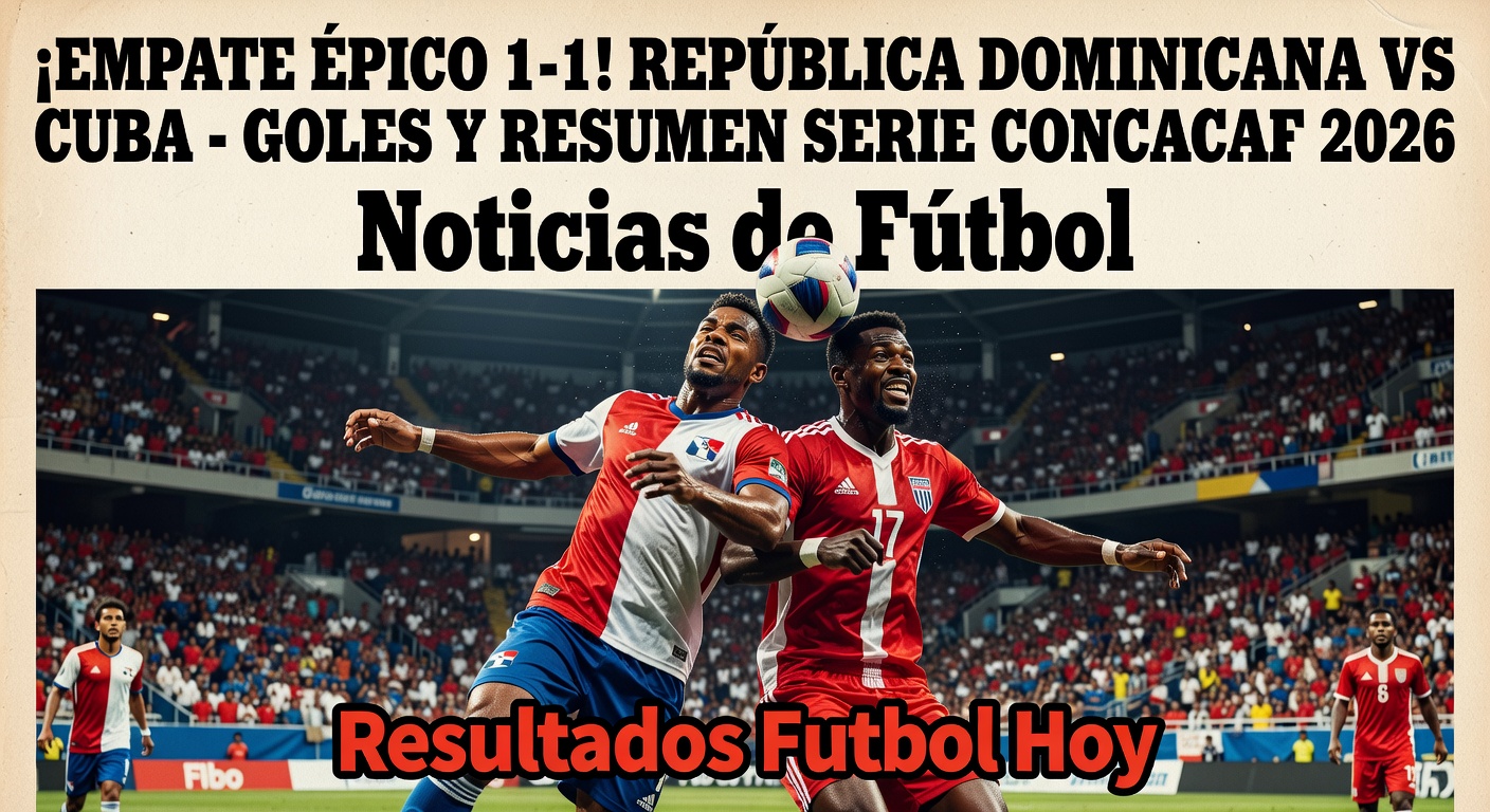 Cuba and Dominican Republic draw 1-1 in friendly