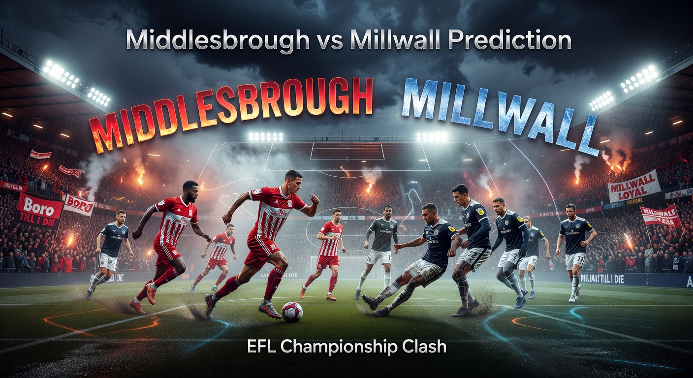 Middlesbrough vs Millwall Pronóstico / Prediction
