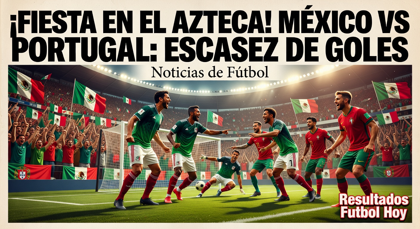 Mexico vs Portugal Ends 0-0 in Friendly - MARCA