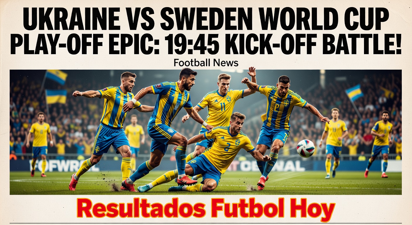 Ukraine vs Sweden World Cup Qualifier Play-off