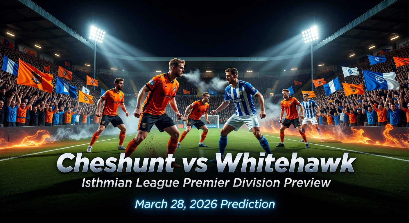 Cheshunt vs Whitehawk Pronóstico / Prediction