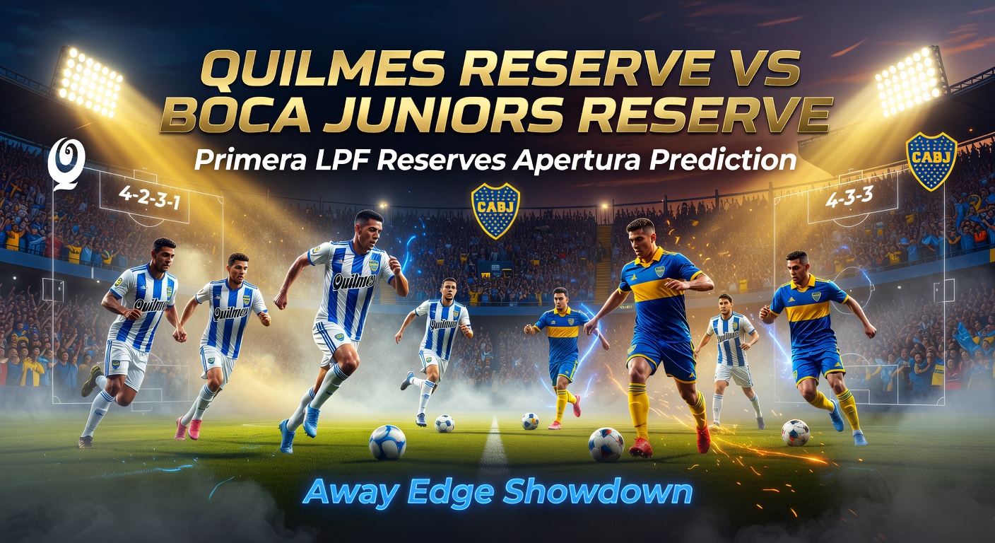 Quilmes 2 vs Boca Juniors Res. Pronóstico / Prediction